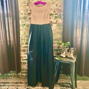 Adrianna Papell - Pearl Beaded Taffeta Gown